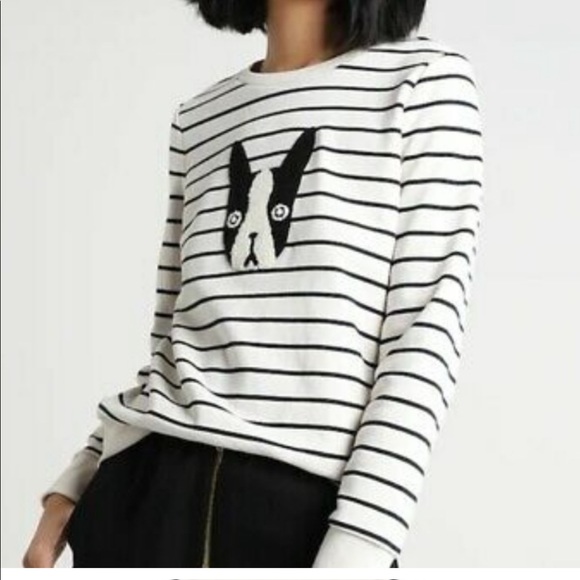 Banana Republic Tops - BANANA REPUBLIC Boston/Frenchie Sweatshirt Sz small